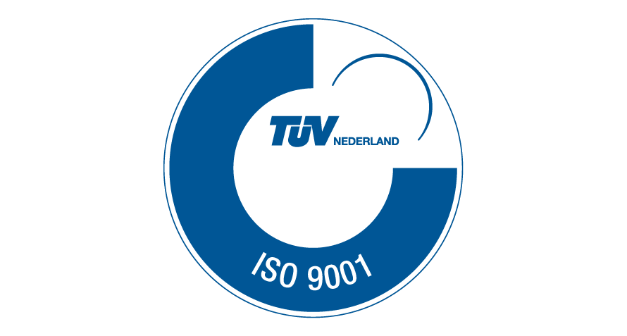 2015:   ISO certificaat behaald bij de TUV in november.